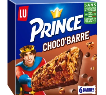 Barres de céréales Prince Chocolat 125g