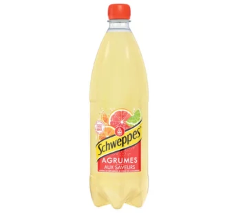 Agrumes en PET Schweppes 1L