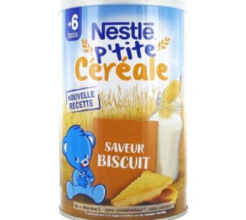 Nestlé P’tite Céréale Saveur Biscuit 400g