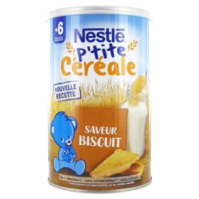 Nestlé P'tite Céréale Saveur Biscuit 400g