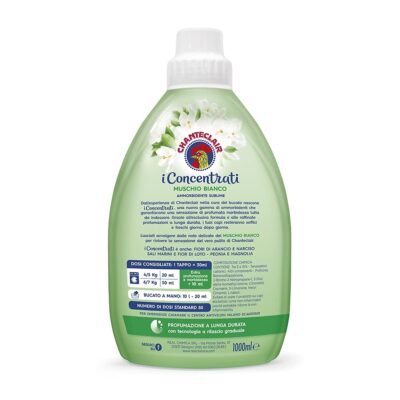 CHANTECLAIR Adoucisseur de musc blanc - 1 litre concentré 50 Lavages