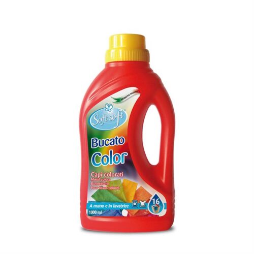 Soft Soft Lessive pour couleurs 1L 16 lessives