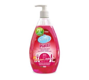 Soft Soft liquide vaisselle grenade et pamplemousse 750ml avec distributeur