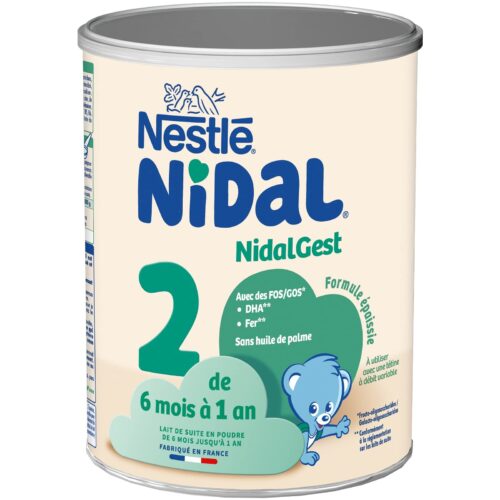 Nestlé Nidalgest 2 - Lait bébé 2ème âge en poudre