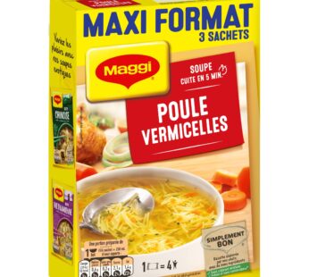 Soupe Poule vermicelles Maggi 3x1L