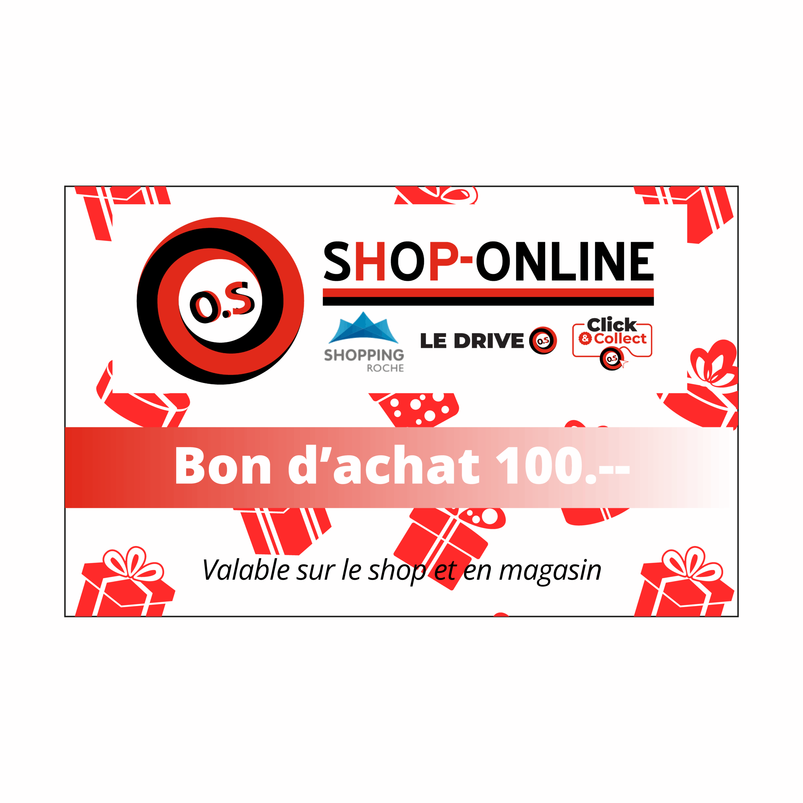 Bon d’achat 100.–