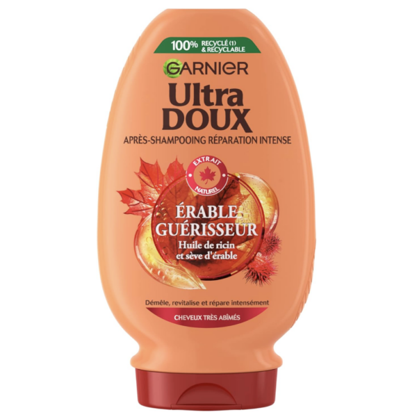 Après-Shampooing Ultra Doux "GARNIER" Érable 250 ml