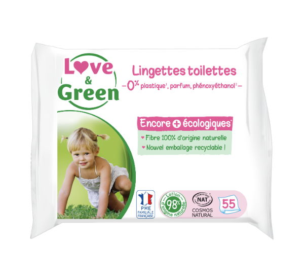 Love and Green | Lingettes toilettes Sachet(s)