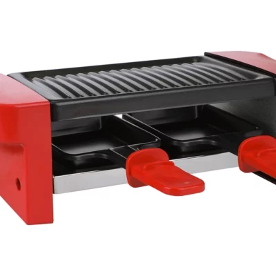 OHMEX Mini raclette&grill 2 personnes, 350W