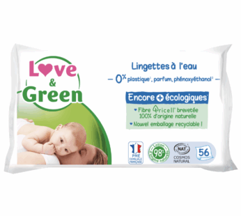Love and Green | Lingettes à l’eau