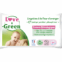 Love and Green | Lingettes fleur d&#039;oranger sachet de 64 pièces