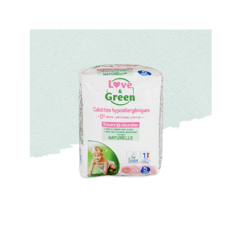 Love and Green T5 | 18 culottes écologiques - 11 à 25kg