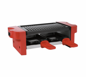 OHMEX Mini raclette&grill 2 personnes, 350W