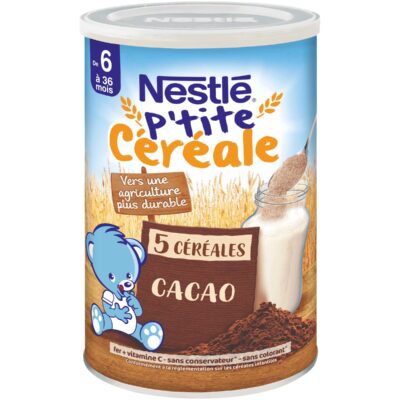 Nestlé P'tite Céréale Saveur Chocolat 400g