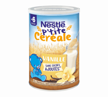 Nestlé P’tite Céréale Saveur Vanille 400g