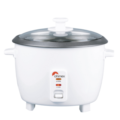 OHMEX Cuiseur à riz vapeur, 1,8L, 700W