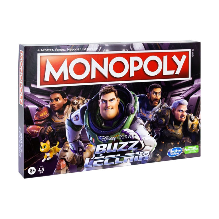 Jeu Monopoly Disney Buzz L'Eclair