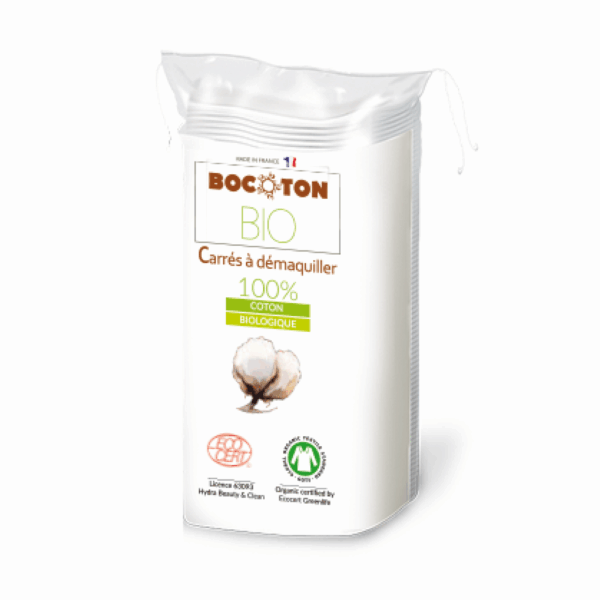 Bocoton | Carrés à démaquiller - 100% coton Paquet(s) de 40