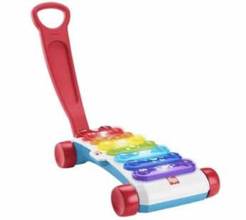 Fisher-Price Xylophone géant lumineux, 5 langues avec lumière et son