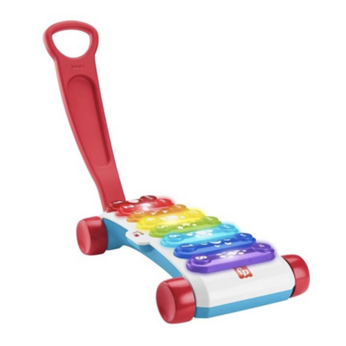 Fisher-Price Xylophone géant lumineux, 5 langues avec lumière et son