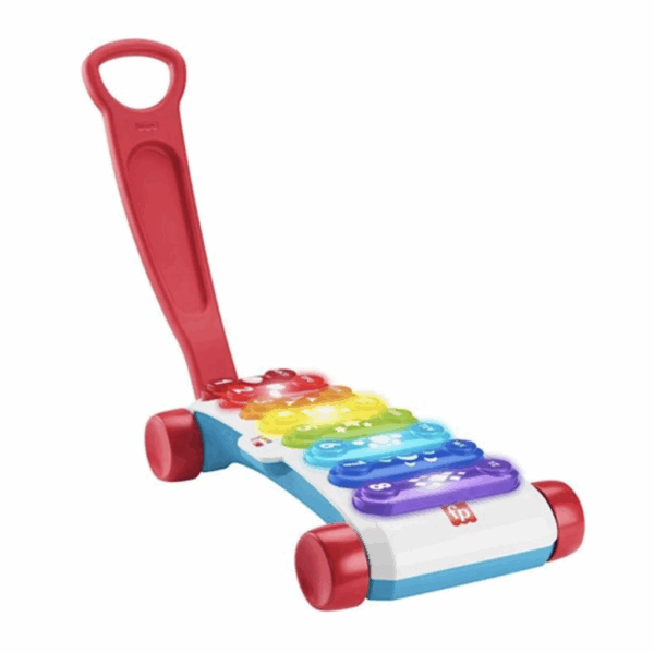 Fisher-Price Xylophone géant lumineux, 5 langues avec lumière et son