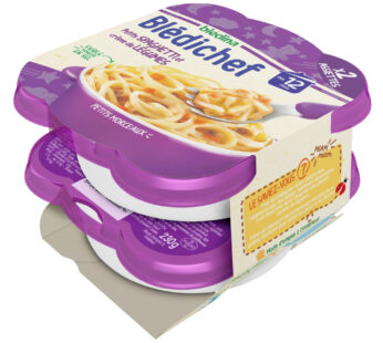 Blédichef crème légumes Bledina Petits spaghetti 2x230g