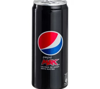 Pepsi MAX en boite Pepsi 33cl
