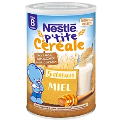 Nestlé P'tite Céréale Saveur Miel 400g