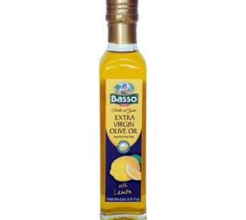 Huile d’olive aromatisé au citron Basso 250ml