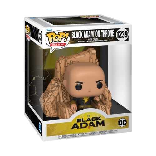 POP! Deluxe Black Adam Black Adam On Throne XL