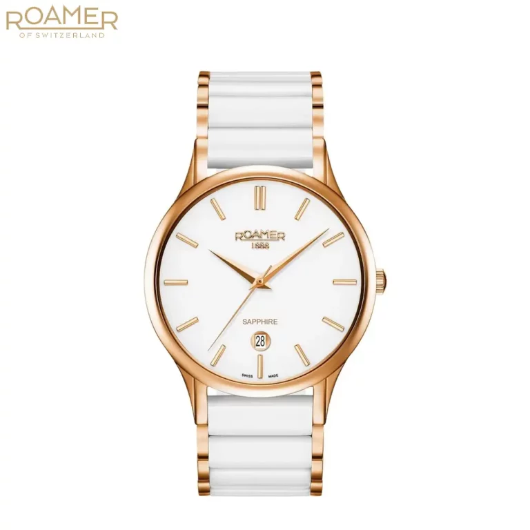 SWISS WATCH C-Line Gents Blanc+Bronze