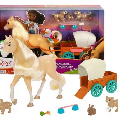 DreamWorks Spirit Playset Chica Linda's Rescue Adventure 26x38cm