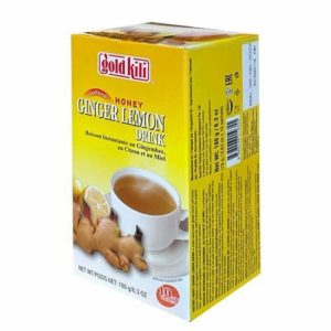 Thé instantané au gingembre et citron Gold Kili 10pcs