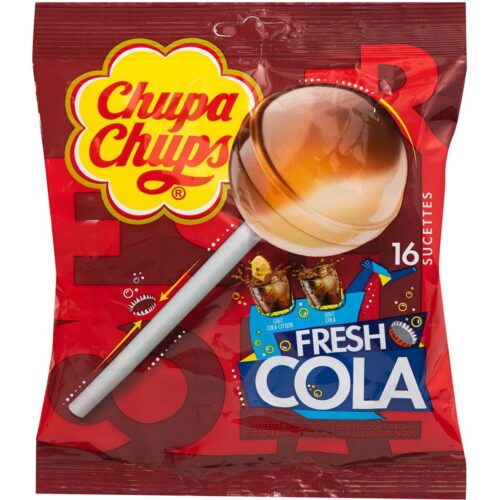 Sucettes Chupa Chups Fresh Cola - 192g