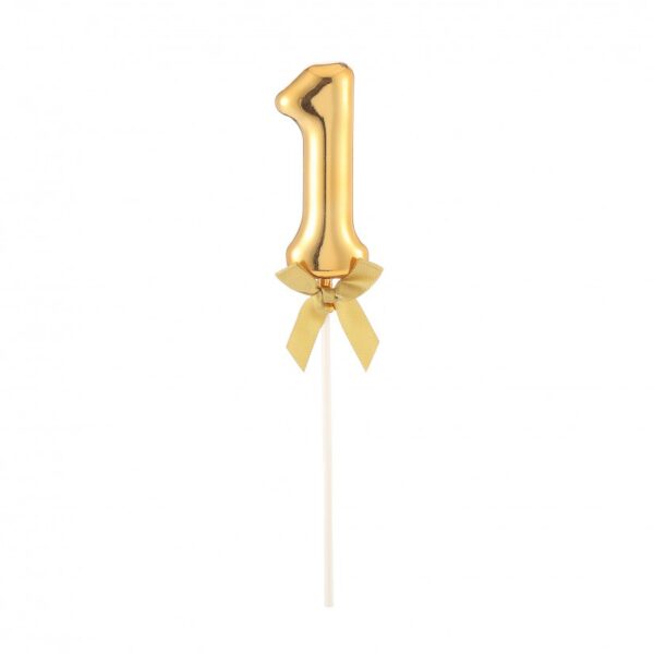 Topper pour gâteau chiffre 1 OR