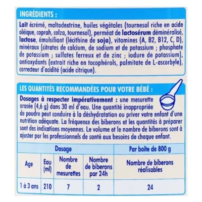 Nestlé Nidalgest 3 - Lait bébé 1er âge en poudre