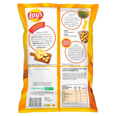Chips Lays fromage - 130g
