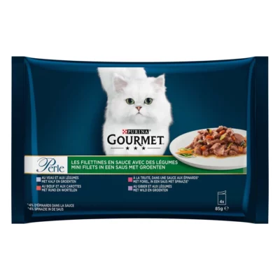Purina Gourmet filets 4x85g - Sachets repas