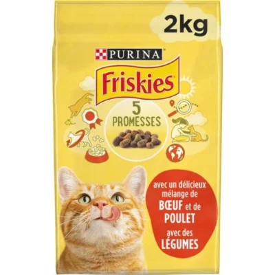 Purina Friskies 5 Promesses Boeuf-Poulet 2kg