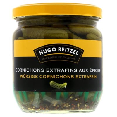 Cornichons extra fins - Hugo Reitzel 400g
