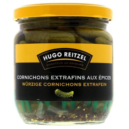 Cornichons extra fins - Hugo Reitzel 400g
