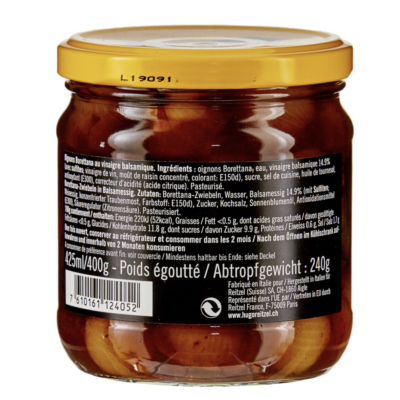 Oignons balsamico - Hugo Reitzel 400g