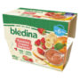 Purée Blédina Pommes, fraises, bananes dès 8 mois - 4x100g