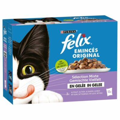 Felix émincés original Sélection mixte gelée - 12x85g