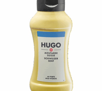 Moutarde mi-forte Suisse – Hugo Reitzel 520g