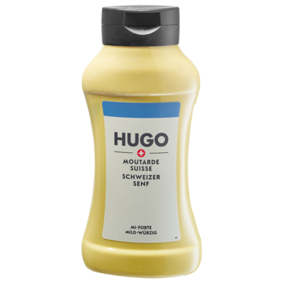 Moutarde mi-forte Suisse - Hugo Reitzel 520g