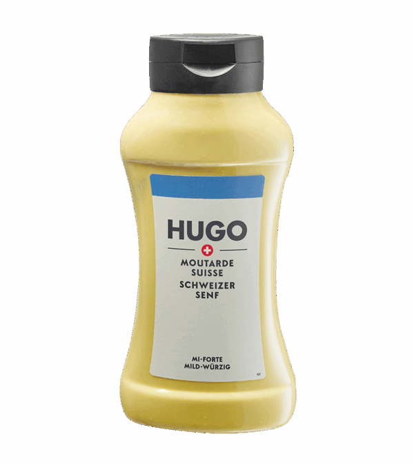 Moutarde mi-forte Suisse - Hugo Reitzel 520g