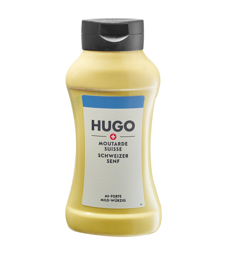 Moutarde mi-forte Suisse - Hugo Reitzel 520g