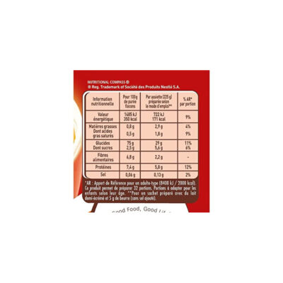 Purée Mousline Maggi nature - 125g