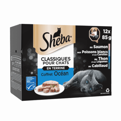 Sheba Océan Terrines 12 x 85g - Terrines